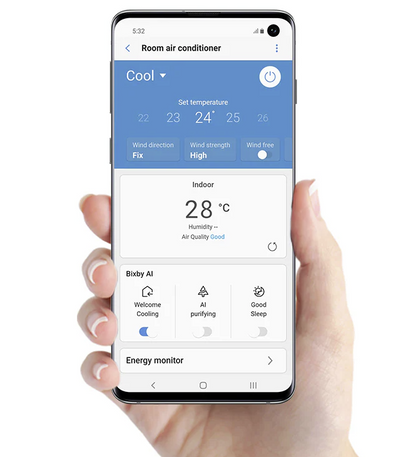 Samsung AI Smart AIRISE WindFree™ Purification System